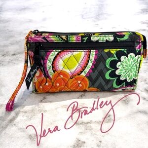VERA BRADLEY Ziggy Zinnia Wallet Clutch